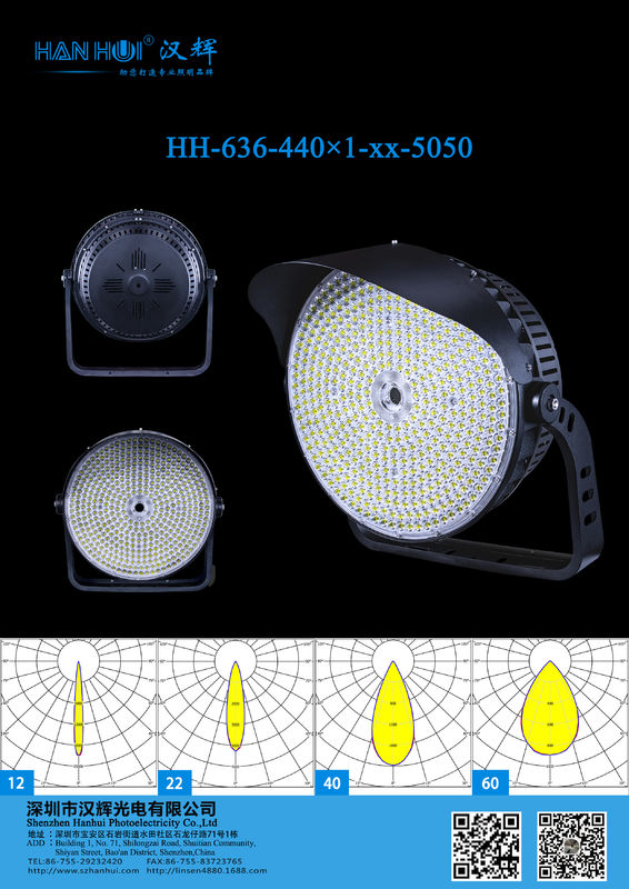 1000W Stadium LED Lens 12° 22° 40° 60° Waterproof PC Optical